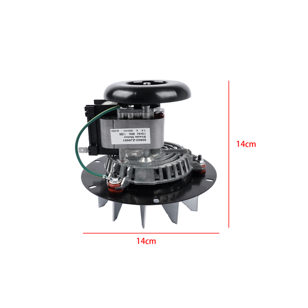 鼓风机电机 Combustion Exhaust Blower Motor 80602 Replacement for Ashley, King, US Stove, Vogelzang 5501S AP5710 5660 VG5770 VG5790-10