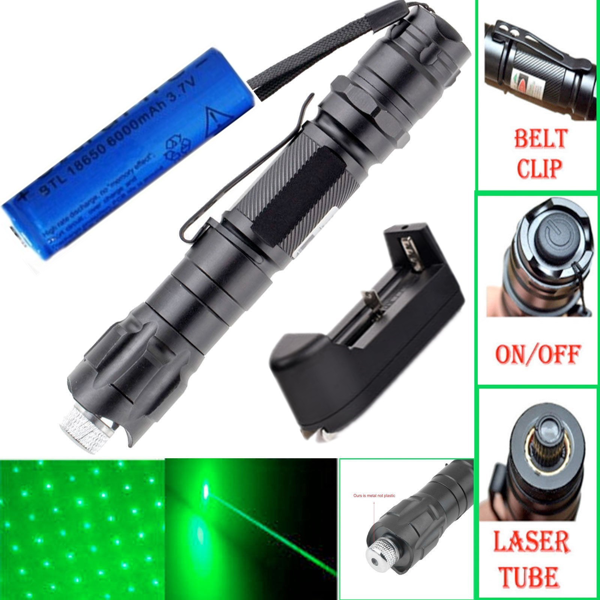 （2套）会议演示用可充电绿色激光笔532nm可见光束带星光束光+电池+充电器套装 (物流仅支持发USPS，TK/TEMU仅自提)(各平台政策不同，链接已附相关资质，如无所需资质请勿上架)-4