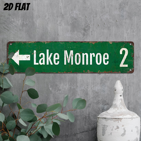 CIFbuy 铝质装饰牌匾新年情人节礼品家居墙面挂件创意 2D 装饰牌（TikTok、temu 下自提）-4