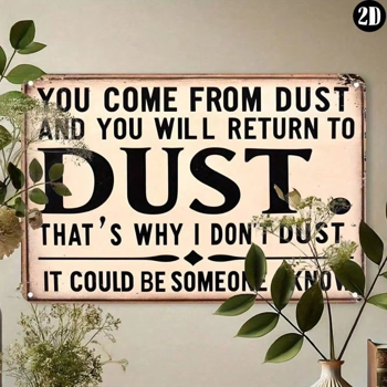 CIFbuy 复古哥特风箴言铁艺墙面装饰客厅浴室卧室挂画（TikTok、temu 下自提）