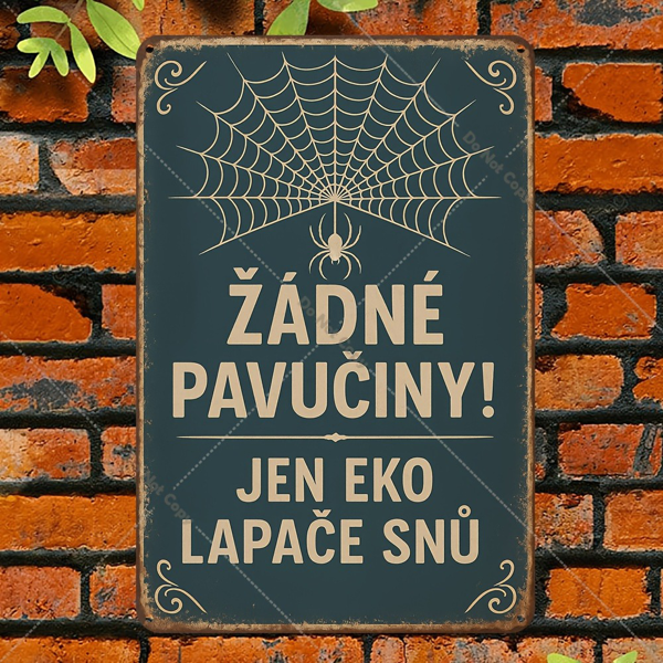 CIFbuy 复古捷克风情标语金属墙饰诙谐箴言铁艺酒吧咖啡馆节日装饰（TikTok、temu pick-up service）-5