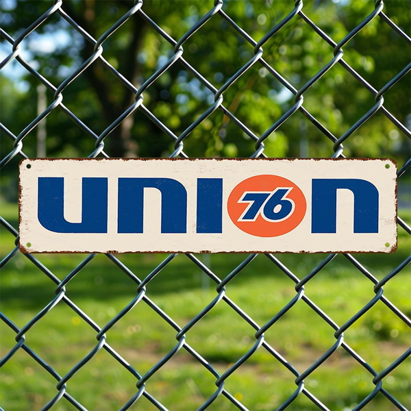 CIFbuy 复古 Union76 金属铝制标牌乡村风墙面装饰车库酒吧室内外壁挂（TikTok、temu 下自提）-6