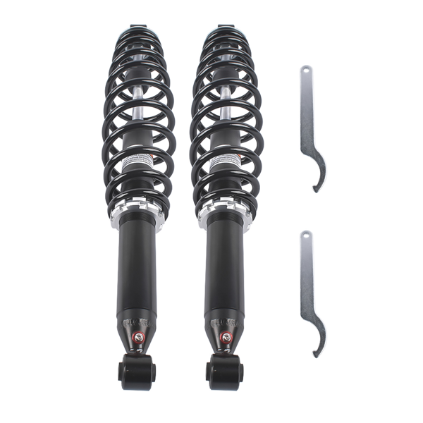 减震器 Rear Left and Right ATV Shock Absorber with Coil Spring Fits for Can-Am Outlander Renegade 450 500 570 650 800 Black 2Pcs-3