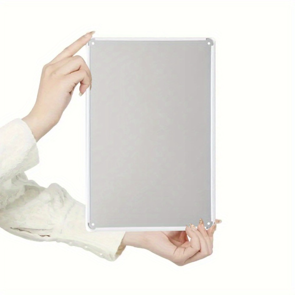 CIFbuy 复古幸存者主题金属标牌 12x8 英寸无框黑色墙面装饰挂牌（TikTok、temu 下自提）-3