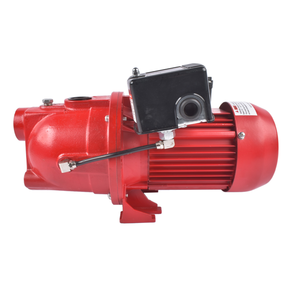 喷射泵 Cast Iron Shallow Well Jet Water Pump 864 GPH, 3/4 HP, 13 GPM, 115/230V Dual Voltage, 1 1/4in FNPT Intake 97080701-3