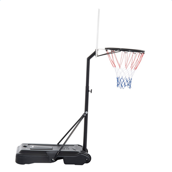 便携式可移动泳池边篮球架（篮筐调节高度1.15m-1.35m）最大适用7#球-4