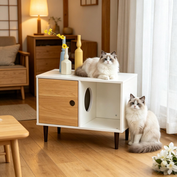 猫舍/木制猫屋-6