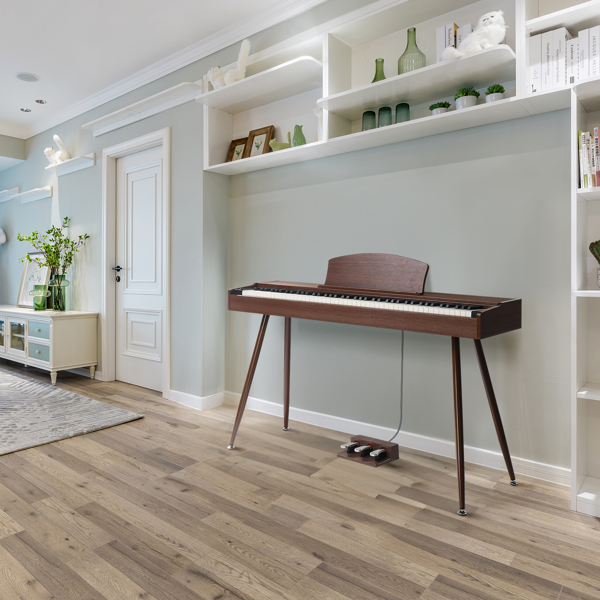 GDP-203 88键重锤键盘 嵌入式支架款 黑胡桃木 电钢琴 美国-8