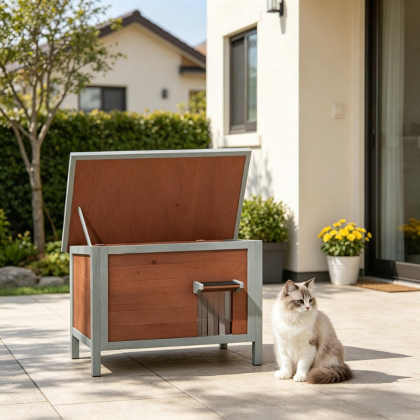 猫舍/木制猫屋-7