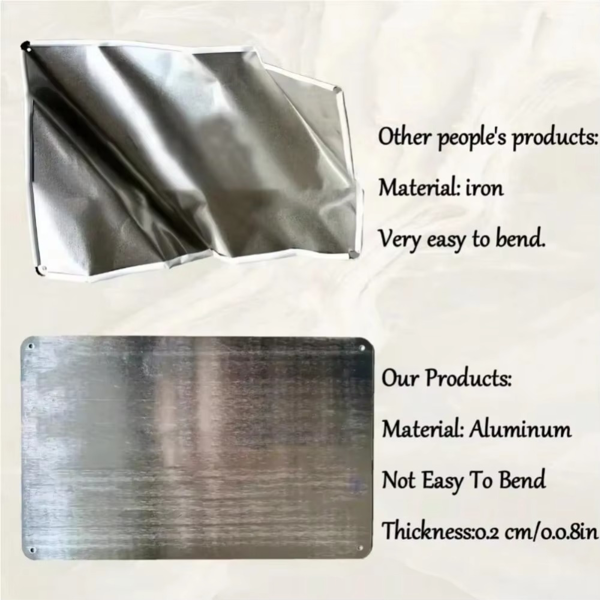 CIFbuy 复古海报女郎金属铁皮画红色性感女郎家居酒吧男士空间装饰（TikTok、temu 下自提）-4