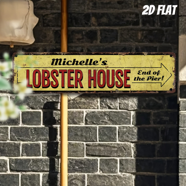 CIFbuy 铝质装饰挂牌新年情人节礼品家居墙面 2D 装饰牌匾（TikTok、temu 自提）-4