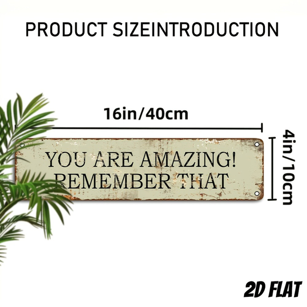 CIFbuy 复古铝制装饰牌匾创意街道露台店铺墙面挂牌家居个性壁挂饰品（TikTok、temu 下自提）-2