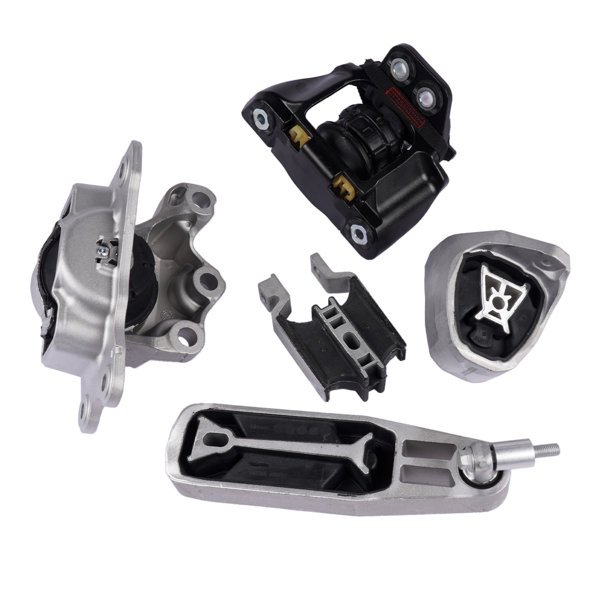 发动机支架 Engine Mount Bracket Kit Rear Left Right Upper Lower Fit for Volvo S60 V60 EM7436-6