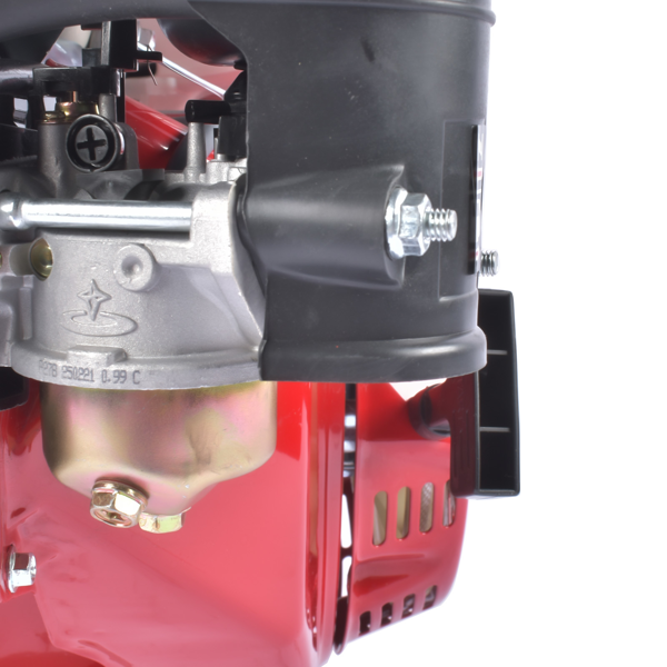 A3 四冲程 389cc 13HP OHV水平轴电启动汽油发动机红色 13HP 389cc 4-Stroke Gas Engine with Electric Start, Single Cylinder Go Kart Motor Horizontal Shaft OHV 3600RPM Gas Motor Red-18