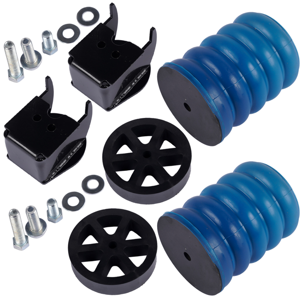 悬架缓冲胶 Rear Left Right Air Helper Spring 1000LBS Fit for Ford F150 4WD 2009-21 OE SSR11740-2