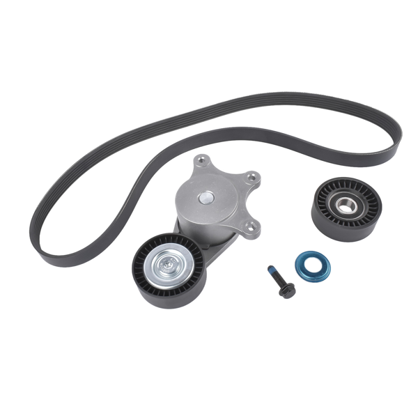 正时皮带套装 BT4E6B209CC Timing Belt Set Replacement for Lincoln MKZ MKS MKT 3.5L 3.7L-7