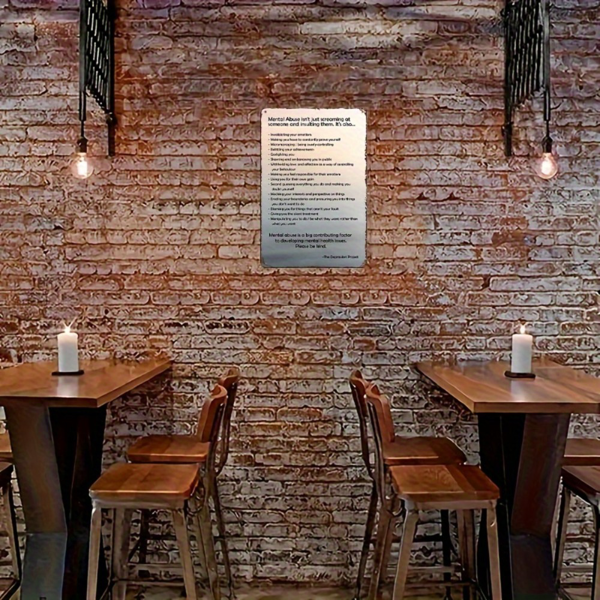 CIFbuy 铝制祈祷标语标牌宗教风墙面装饰客厅车库咖啡厅装饰礼品（TikTok、temu 下自提）-7