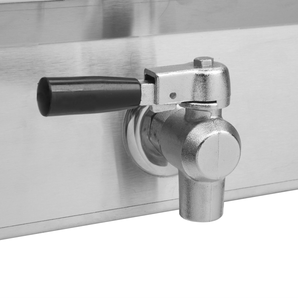 【替换旧编码19396644】美规 EH102V 110V 3400 24.9QT/23.6L 电炸锅 银色 不锈钢 双缸/定时/调温/ETL电源线-16