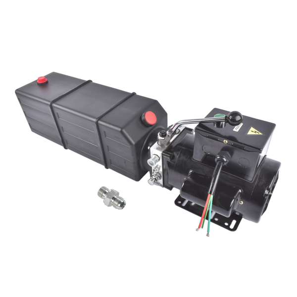 液压泵 14 Quart 3.7 Gal Hydraulic Power Unit 3HP 220V 2950 PSI 2880 RPM for 2 and 4 Post Lifts Car Lifting Hydraulic Pump Single-Acting-7