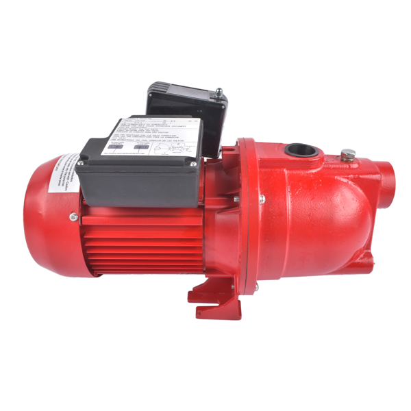 喷射泵 Cast Iron Shallow Well Jet Water Pump 864 GPH, 3/4 HP, 13 GPM, 115/230V Dual Voltage, 1 1/4in FNPT Intake 97080701-2
