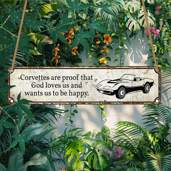 CIFbuy 简约优雅木制长牌公园农舍家居商用多功能壁挂装饰牌（TikTok、temu 下自提）-4