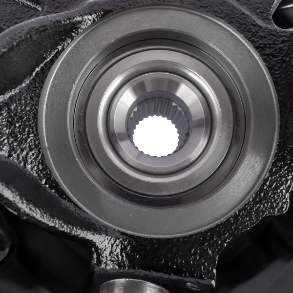 转向节总成 Front Right Passenger Side Steering Knuckle & Wheel Bearing Hub Assembly Replacement for Honda Civic 1.7L 2001-2002 698-478 51210S5AJ10-11