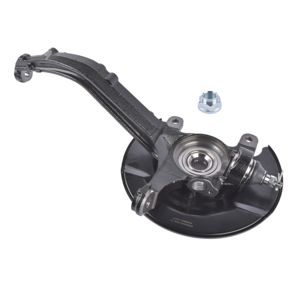 转向节 Front Left Steering Knuckle Assembly Replacement for Honda Accord 1998-02 L4 2.3L 4-Stud Hub-7