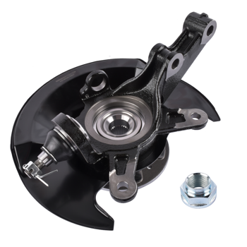 转向节总成 Front Right Passenger Side Steering Knuckle & Wheel Bearing Hub Assembly Replacement for Honda Civic 1.7L 2001-2002 698-478 51210S5AJ10