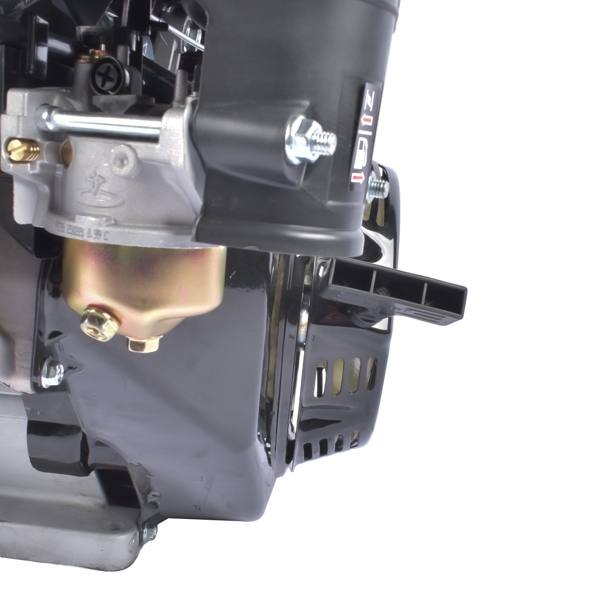 A3 四冲程 389cc 13HP OHV水平轴电启动汽油发动机黑色 4 Stroke 13HP 389cc Gas Engine with Electric Start, Go Kart Engine Horizontal Shaft OHV Gas Motor, Gas Powered Multi-Use Engine Black-12