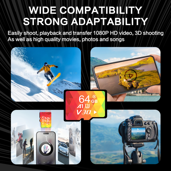 监控级高速SD卡，读写稳定，专用于全天候安全监控-3