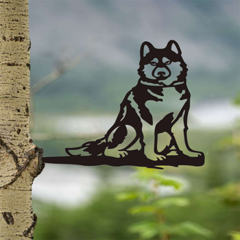 CIFbuy 乡村风格农舍铁制狗猫肖像立体墙饰，适用于室内和室外装饰（可在TikTok、temu平台自提）