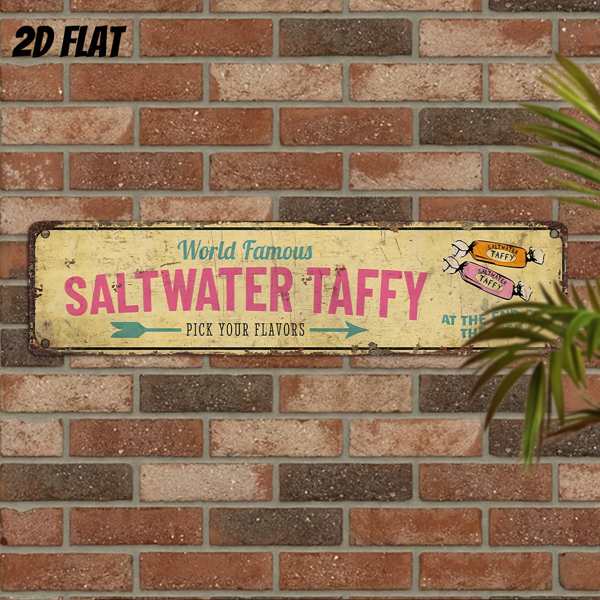 CIFbuy 复古风格铝制标牌新年情人节礼品家居多用途墙面悬挂装饰牌（TikTok、temu 下自提）-6