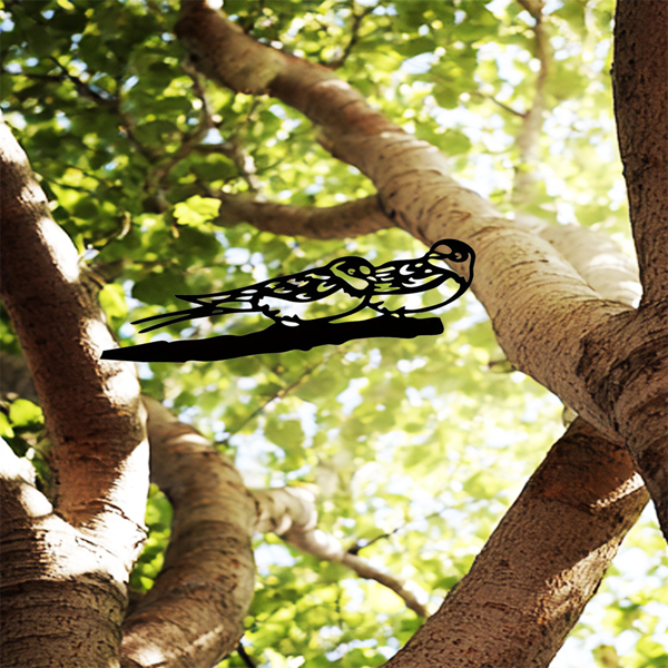 CIFbuy多彩户外风铃 花园露台庭院装饰 耐用防水吸引野鸟（TikTok、temu下自提）-4