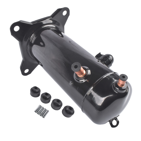 制冷压缩机 APG025KAC R410A Black Scroll A/C Compressor 2 Ton 1 PH 60HZ 208-230 V Replacement for Copeland ZP24K6E-PFV ZP25K6E-PFV-7