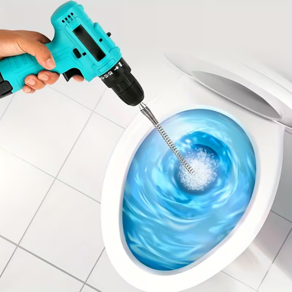 排水蛇、排水堵塞清除器 - 水槽排水清洁工具 厕所下水道、淋浴间、厨房、浴室、浴缸的排水堵塞清除器 开启器 清洁工具-6