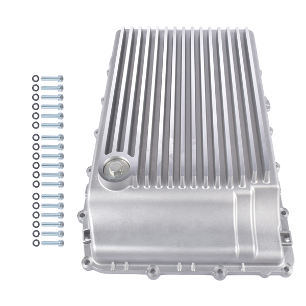 变速箱油底壳 10R80 Transmission Oil Pan Aluminum Cooling for Ford F150 2017-2025 Expedition Mustang Lincoln Navigator 2018-2025 328053200-8