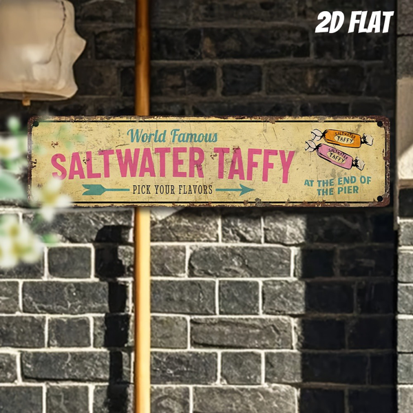 CIFbuy 复古风格铝制标牌新年情人节礼品家居多用途墙面悬挂装饰牌（TikTok、temu 下自提）-5