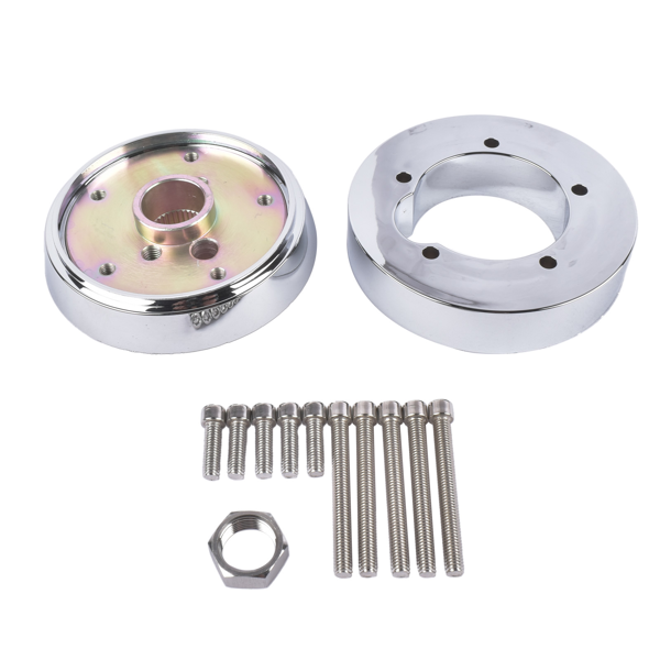 方向盘适配器 T02 Steering Wheel Hub Adapter Replacement for Kenworth, Peterbilt, Volvo 36 Spline Only, Western Star, Mack - 5 Hole-1