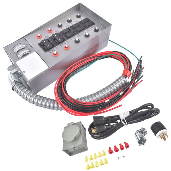 发电机转换开关套件 Generator Conversion Manual Transfer Switch Kit 7500W Pro/Tran 31410CRK 30A-4