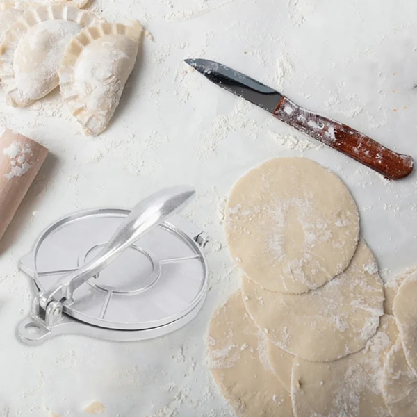 20CM银手动压饼机-6