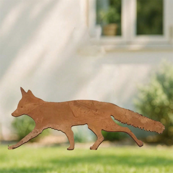 CIFbuy万圣节圣诞节动物花园装饰桩铁制庭院草坪节日礼物(TikTok、temu下自提)-3