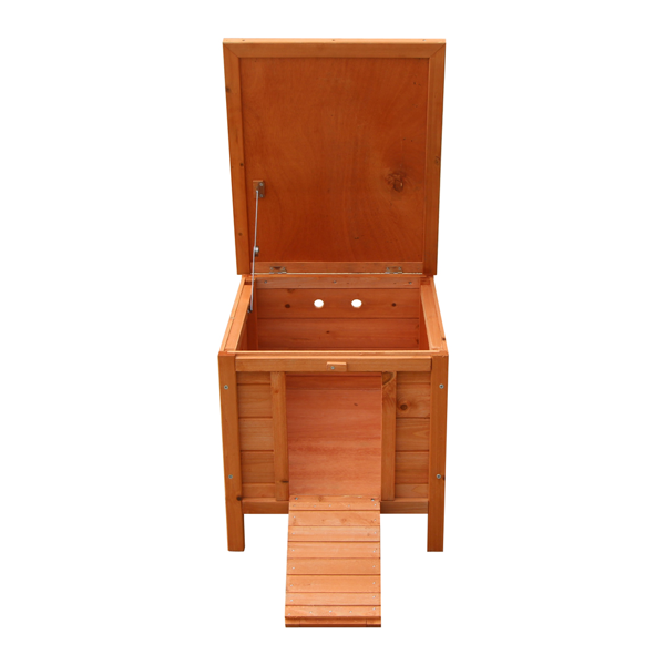 20in  可开屋顶 防水  绿色沥青屋顶 杉木 木鸡兔笼-3