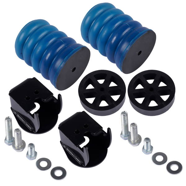 悬架缓冲胶 Rear Left Right Air Helper Spring 1000LBS Fit for Ford F150 4WD 2009-21 OE SSR11740-3