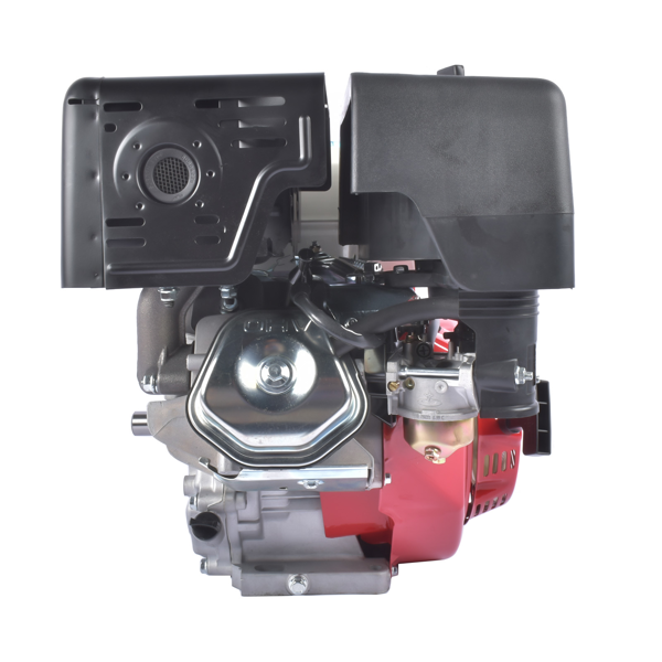 A3 四冲程 389cc 13HP OHV水平轴电启动汽油发动机红色 13HP 389cc 4-Stroke Gas Engine with Electric Start, Single Cylinder Go Kart Motor Horizontal Shaft OHV 3600RPM Gas Motor Red-5