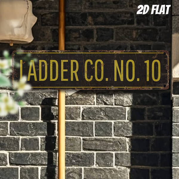 CIFbuy 复古铝制装饰标牌新年情人节礼品家居墙面悬挂 2D 装饰牌匾（TikTok、temu 下自提）-6