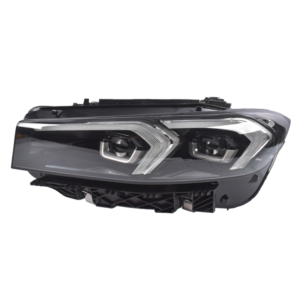 前大灯外壳 Left Driver Side LED Headlight Replacement for BMW 3-Series G20 LCI G28 330i 330e M340i 2023-2024 63115A4F753 5A1A501-1