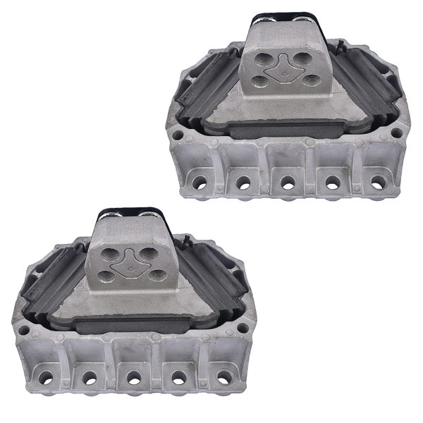 发动机支架 2X Rear Engine Mount Replacement for Volvo VN VNL VHD D12 & ISX 15 Engine 20399992 1629614 3198122-4