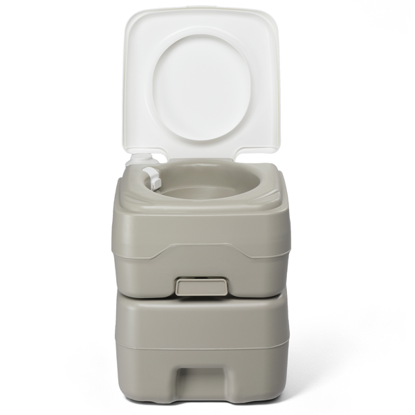 5.3 Gallon 灰色 污水箱升级 户外马桶 PP 41*35*41cm 双出水(同款编码：44809271）-3