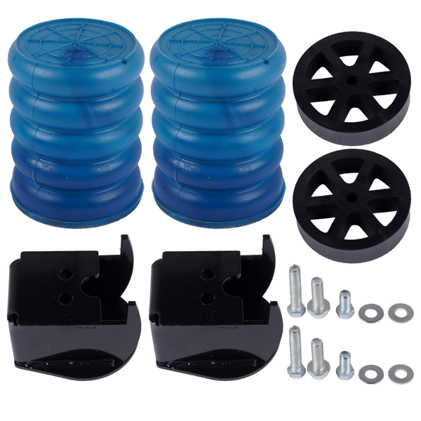 悬架缓冲胶 Rear Left Right Air Helper Spring 1000LBS Fit for Ford F150 4WD 2009-21 OE SSR11740-1