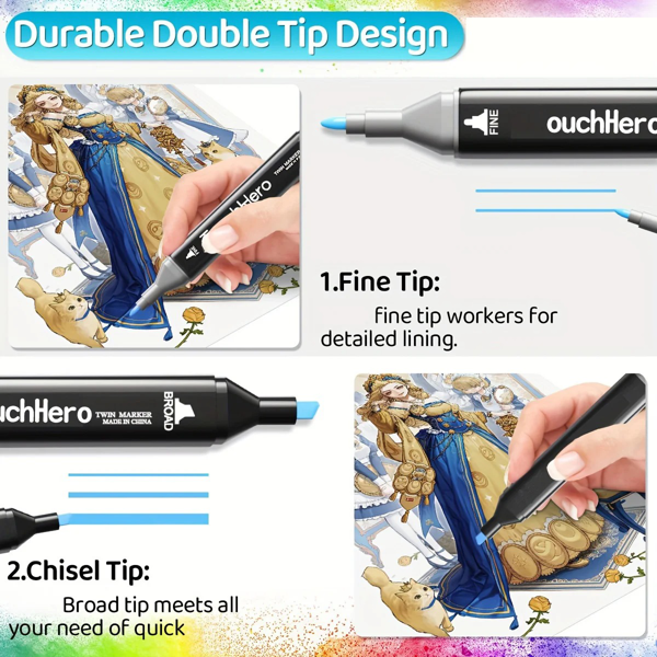 262pcs双头马克笔套装-6